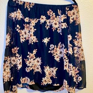 MTS Off the shoulder (or not) long sleeve blouse